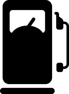 Old Petrol Station Craft Design Svg File, Free Vectors File
